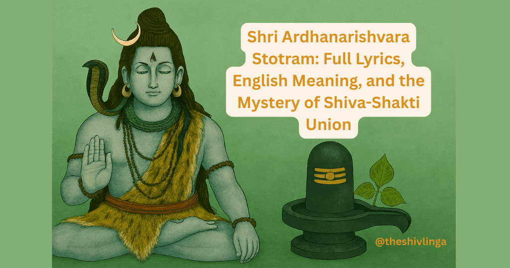 Shri Ardhanarishvara Stotram: Full Lyrics, English Meaning, and the Mystery of Shiva-Shakti Union