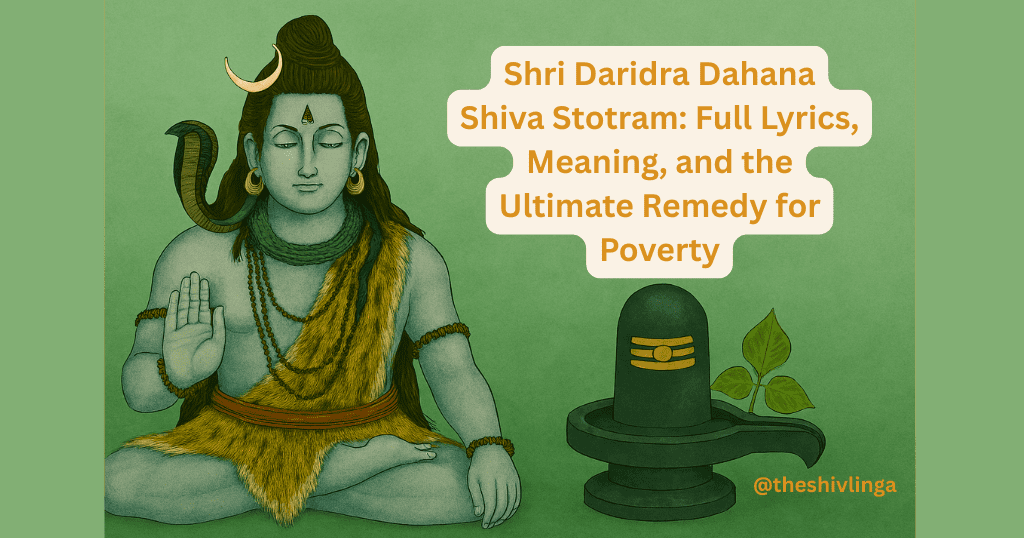 Shri Daridra Dahana Shiva Stotram: Full Lyrics, Meaning, and the Ultimate Remedy for Poverty