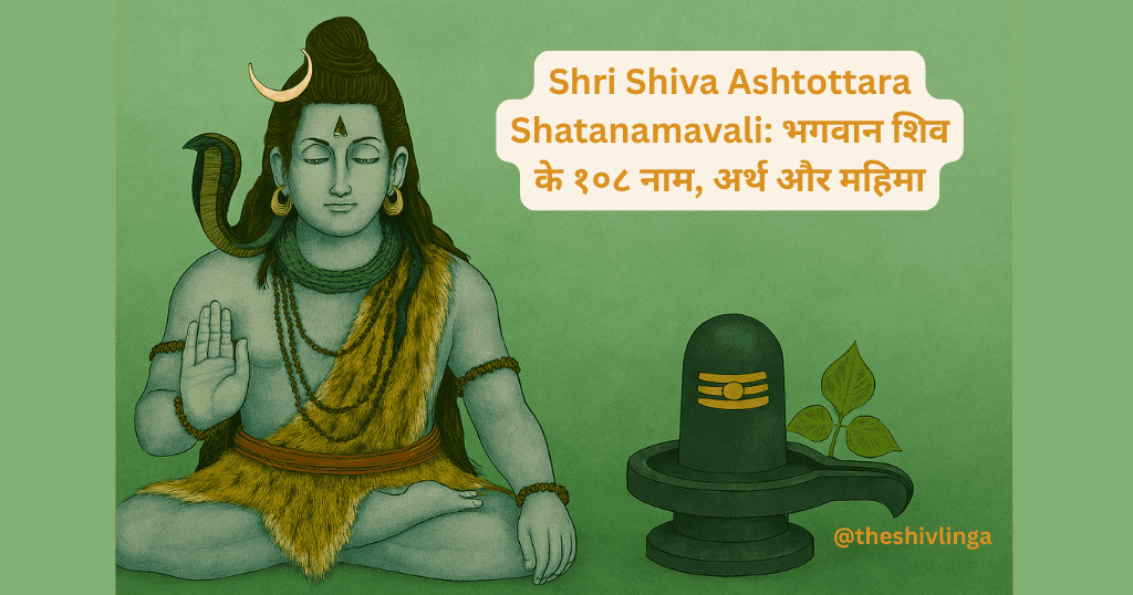 Shri Shiva Ashtottara Shatanamavali: भगवान शिव के १०८ नाम, अर्थ और महिमा