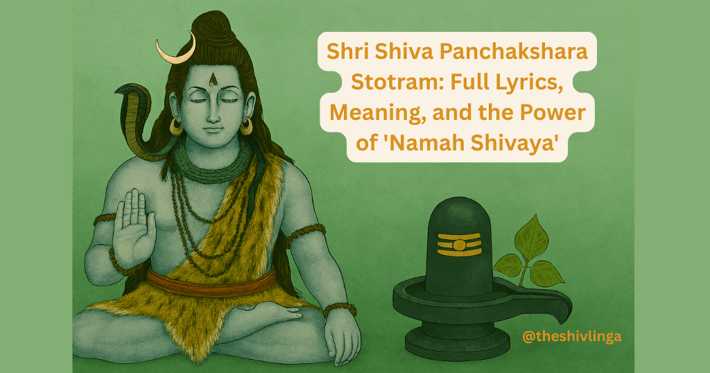 Shri Shiva Panchakshara Stotram: Full Lyrics, Meaning, and the Power of ‘Namah Shivaya’