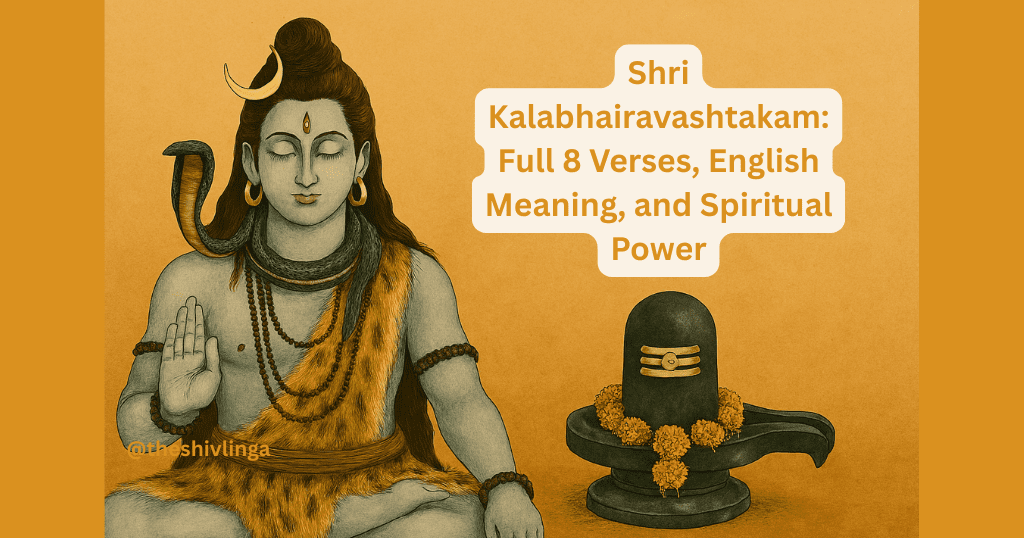 Shri Kalabhairavashtakam: Full 8 Verses, English Meaning, and Spiritual Power