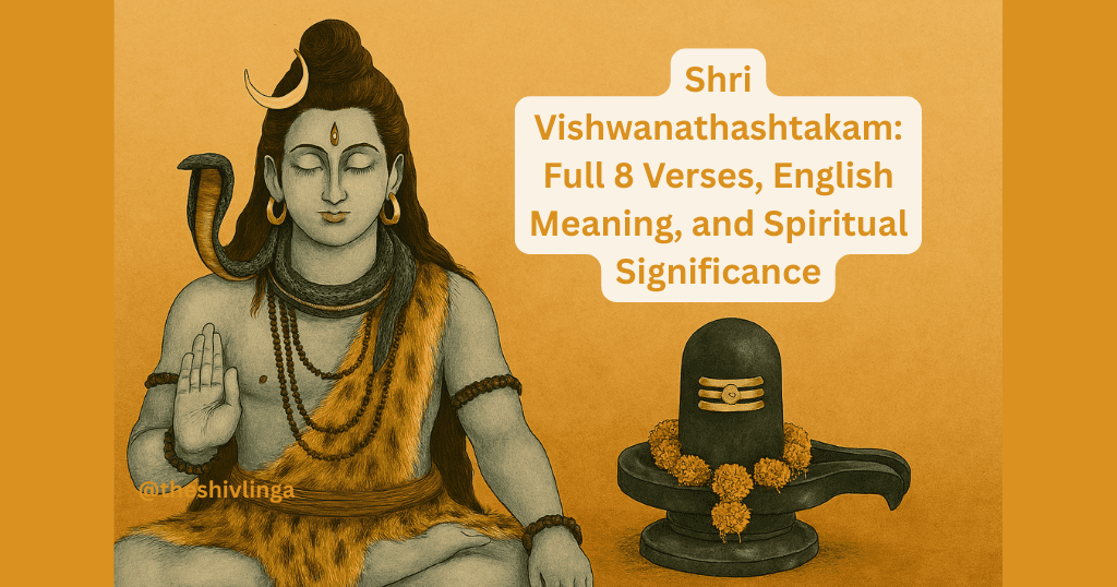 Shri Vishwanathashtakam: Full 8 Verses, English Meaning, & Spiritual Significance